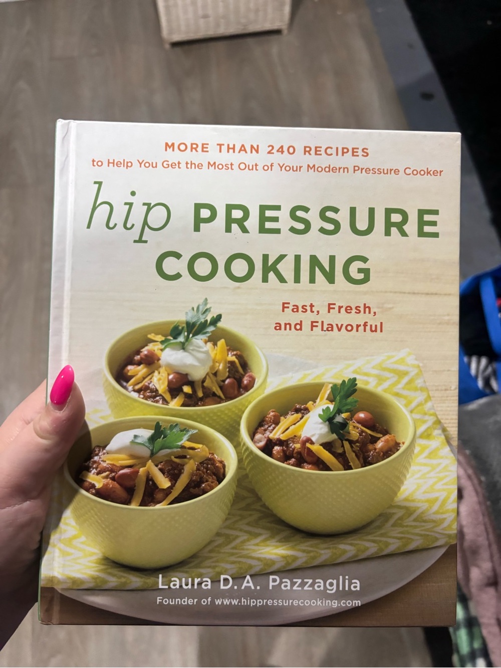 Pressure cooking book